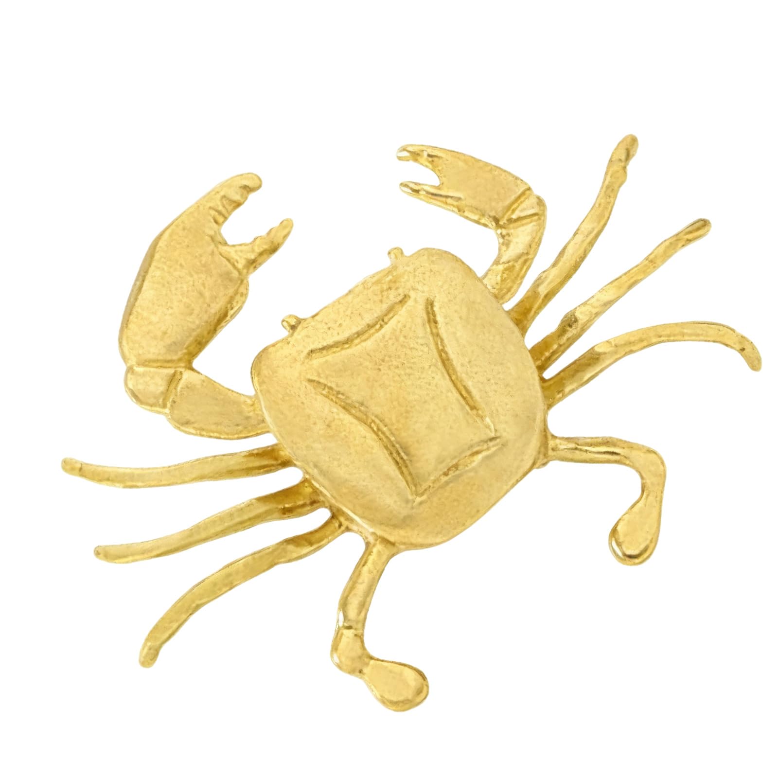Buxuaaaa Primary Color Cabinet Pull Brass Dressers Knob Small Crabs Shape Drawer Door Pulls Handles Kitchen Bedroom Furniture Hardware Brass Dressers Knob Kitchen Cabinet Door Handle Wardrobe Pulls