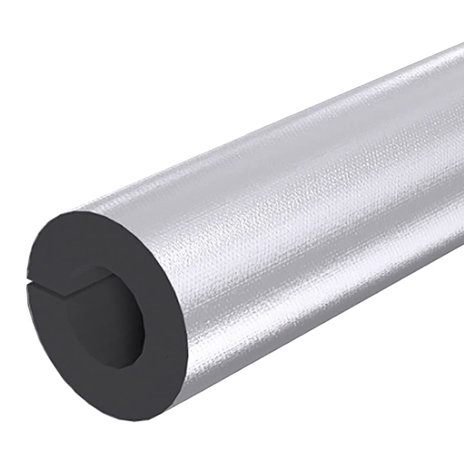 Pipe Insulation， Self Adhesive Aluminum Foil Pipe Insulation Fireproof Freeze Resistant Multiple Sizes(76mmx20mm)