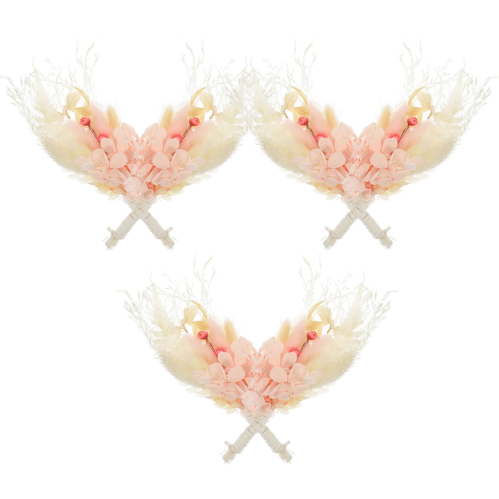 ABOOFAN Lot De 5 Mini Bouquets De Gypsophiles Séchés 6 Pièces pour Décorer Un Vase pour Une Fête De Mariage