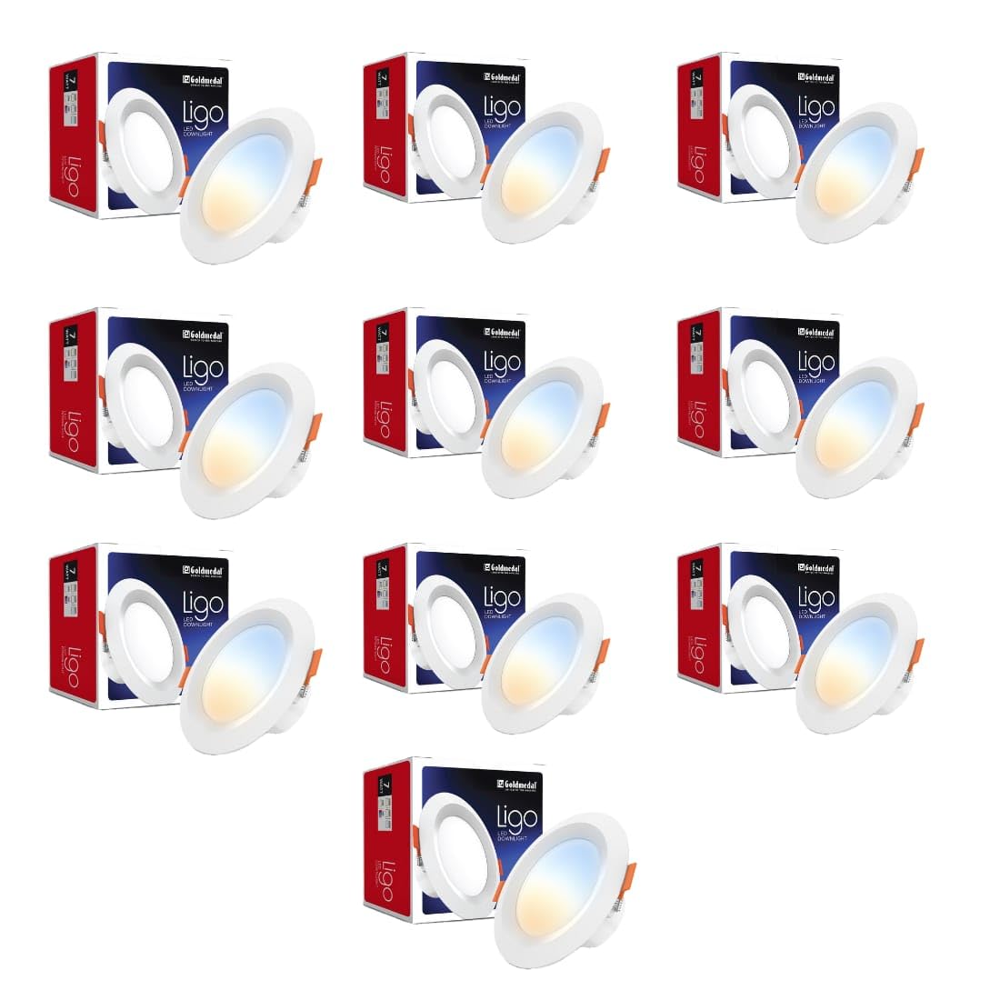 Goldmedal Ligo LED Downlights - Color Changing & Energy Efficient -15
