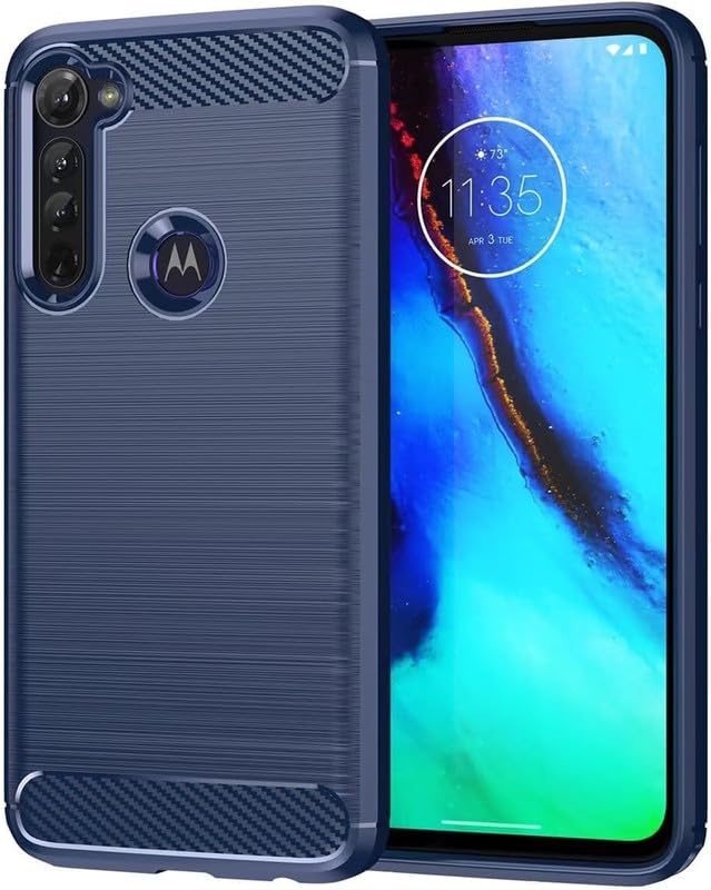 Helix Hybrid Shockproof Rubber Zebra Back Cover Case for Moto G Stylus 2020 / Motorola G Stylus/Moto G Pro - Blue (B0DFHFDRW4) Amazon Price History, Amazon Price Tracker