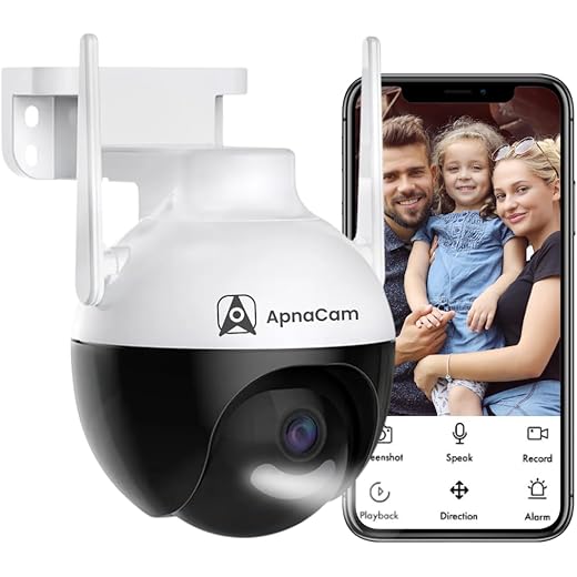 ApnaCam 5MP HD Outdoor Camera 128GB