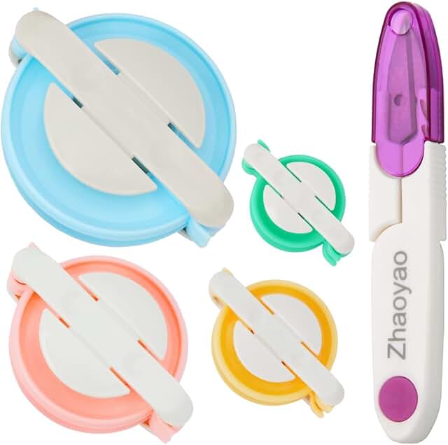 Zhaoyao Pompom Makers 4 Size Pom Poms Maker Tool Set DIY Fluff Ball Weav...