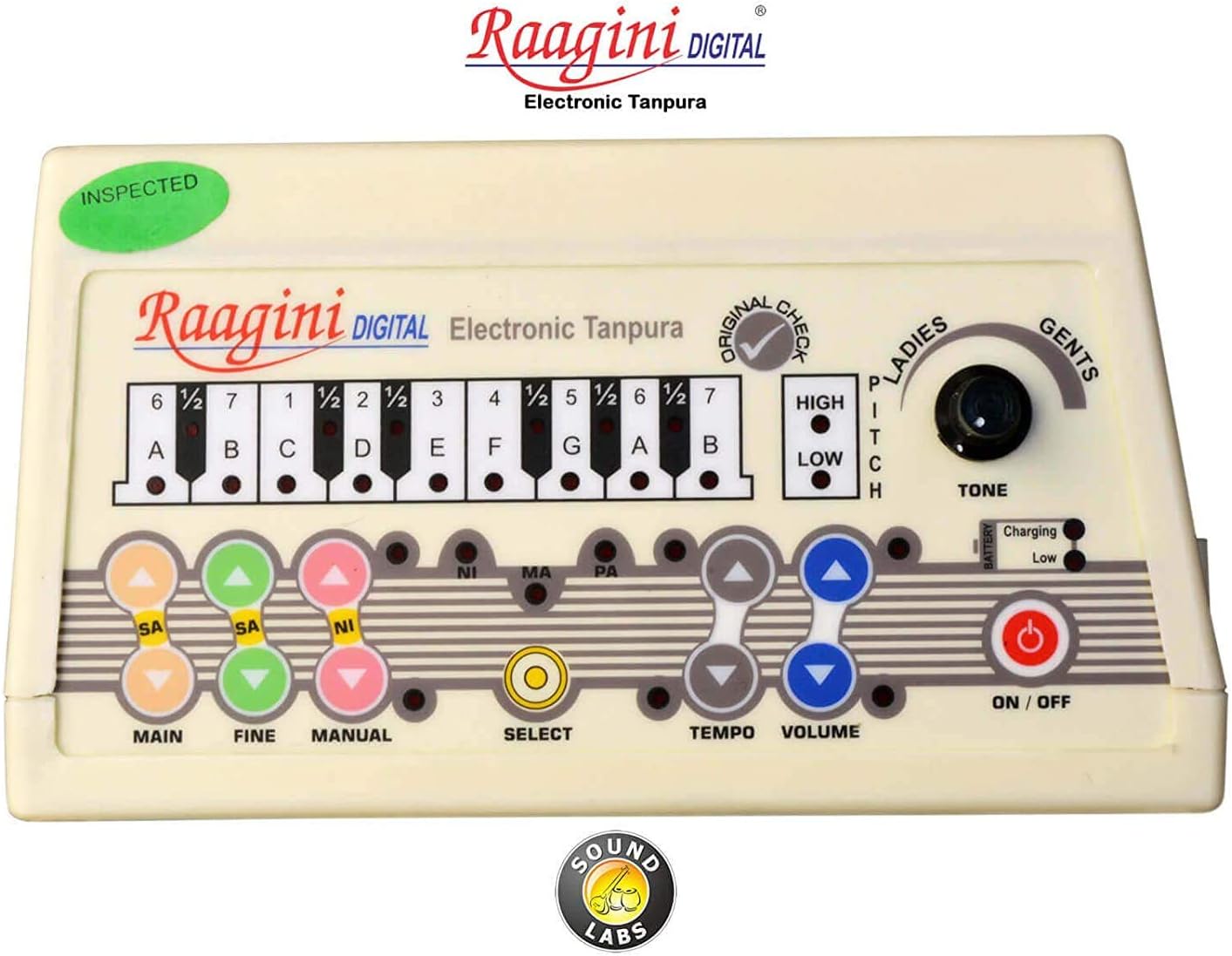 Buy New Raagini Digital Electronic Tanpura Tambora With Tabla, Esraj
