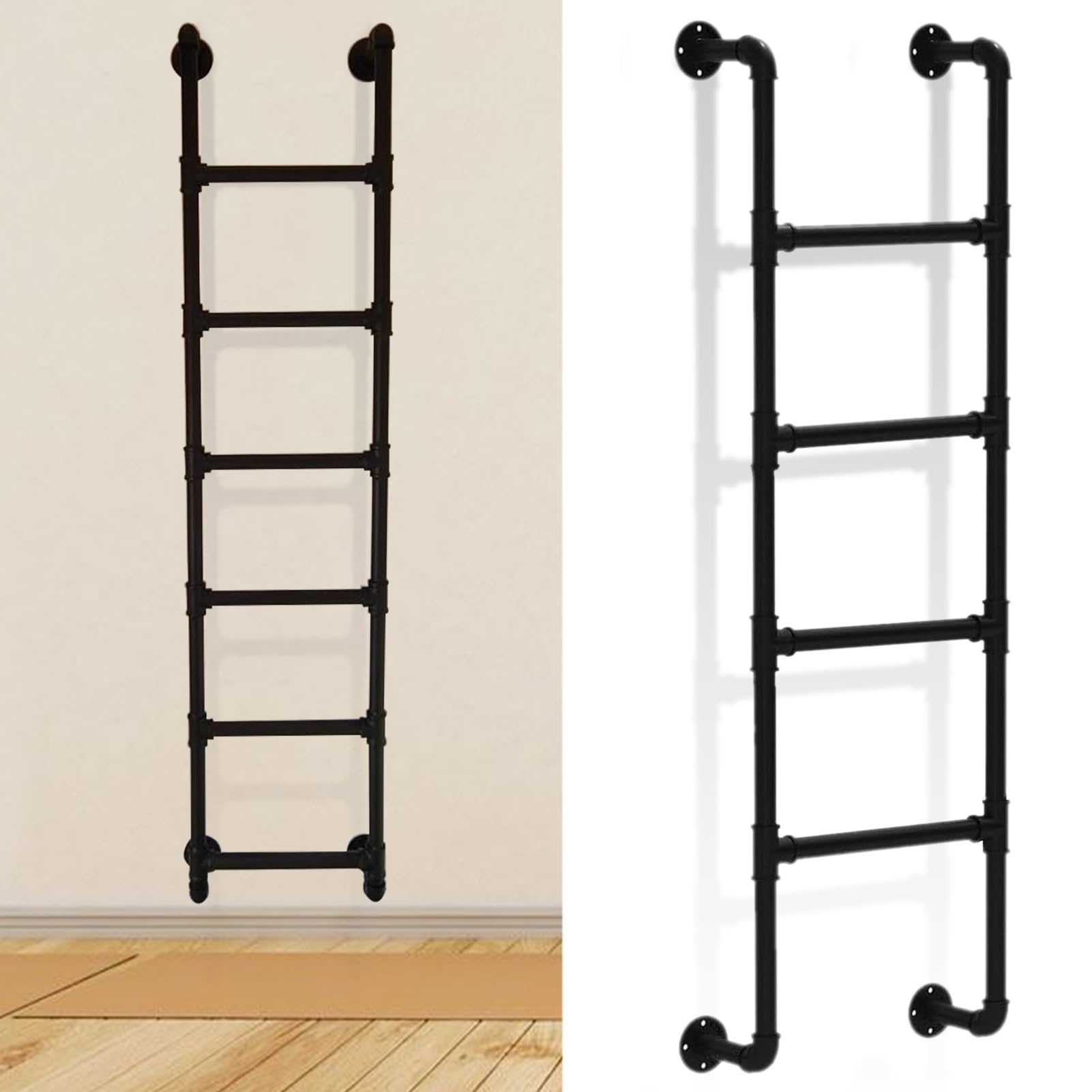 Échelle de lit superposé anti-chute en métal pour sécuriser votre mezzanine