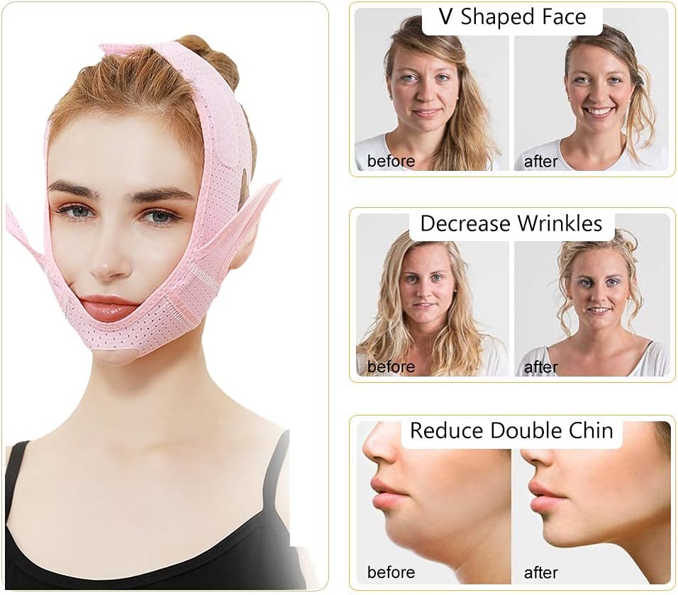 Facial Slimming Strap Face Lift Tape Double Chin Reducer Ultrathin