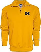 Vista 90 de Blue 84 Sudadera con cremallera de un cuarto para hombre de la NCAA