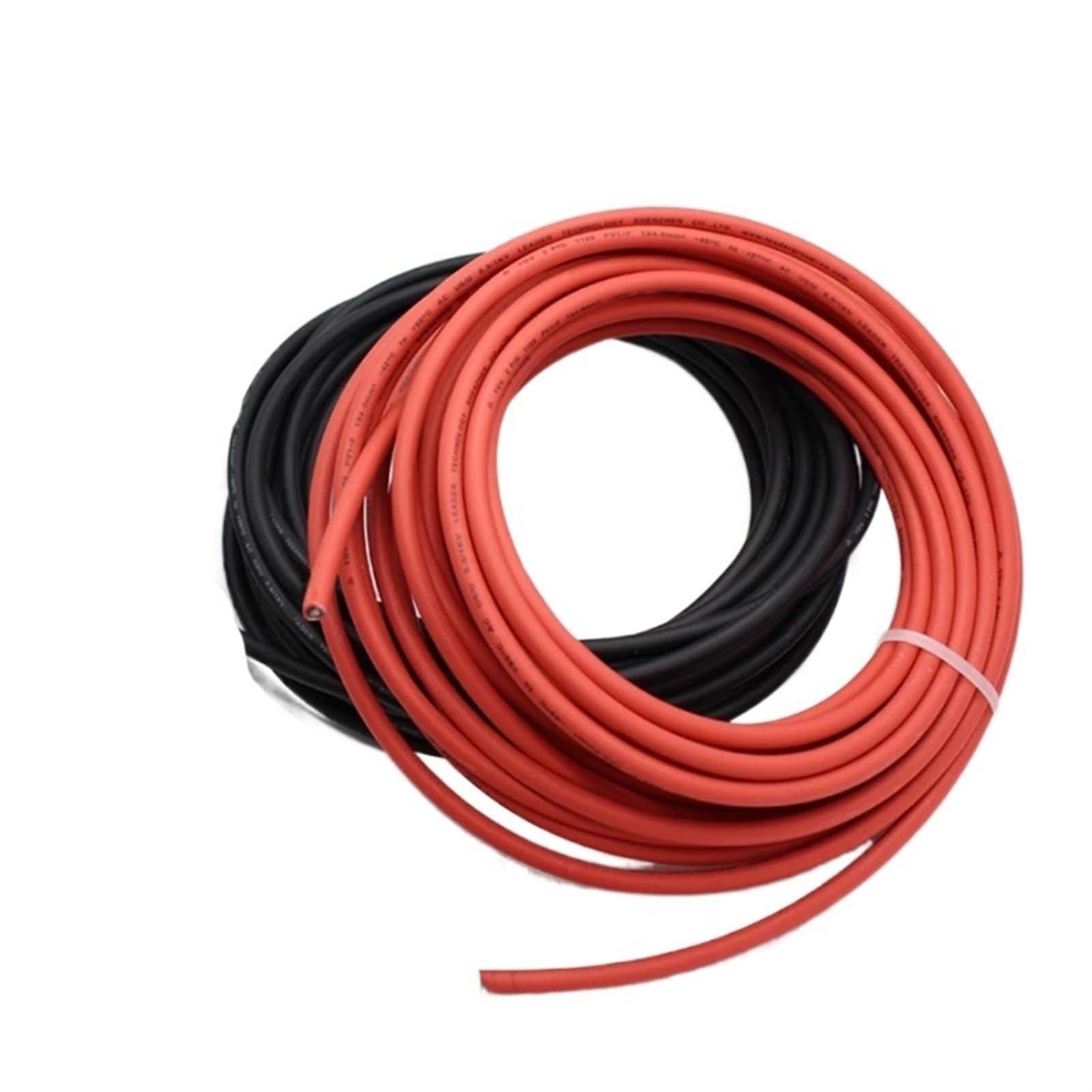 kabel elastyczny 10/12/14AWG kabel solarny 6/4/2,5 mm2 przedłużacz panelu solarnego, przewód miedziany czarny i czerwony ze złączem przedłużającym złącze solarne (rozmiar: 1 m czarny i 1 m czerwony, k