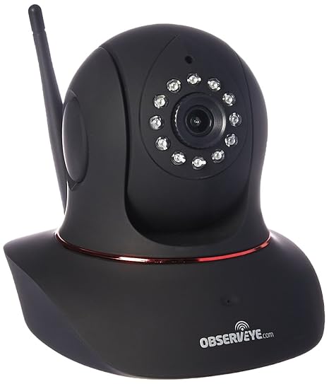Observeye Ocli 1 Wireless Indoor 1080P Hd 2Mp Ip Home Security Camera With Wifi, Ptz, Night Vision, Motion Alerts, 2-Way Audio, Remote Monitoring Apps