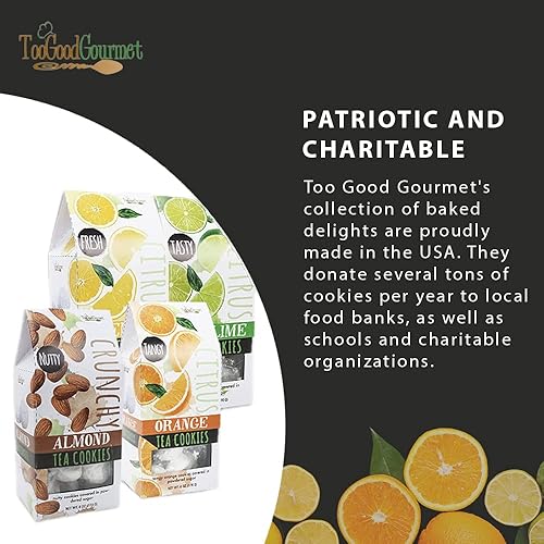Miniatura 7 de Too Good Gourmet Paquete de 6 galletas Key Lime Tea | Horneadas suaves a la perfección | Cobertura de azúcar en polvo | Gran regalo