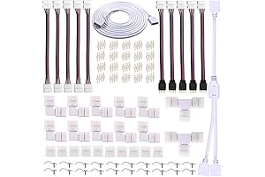 4-Pin LED Strip Connector Kit: Enhance Your DIY Lighting Projects