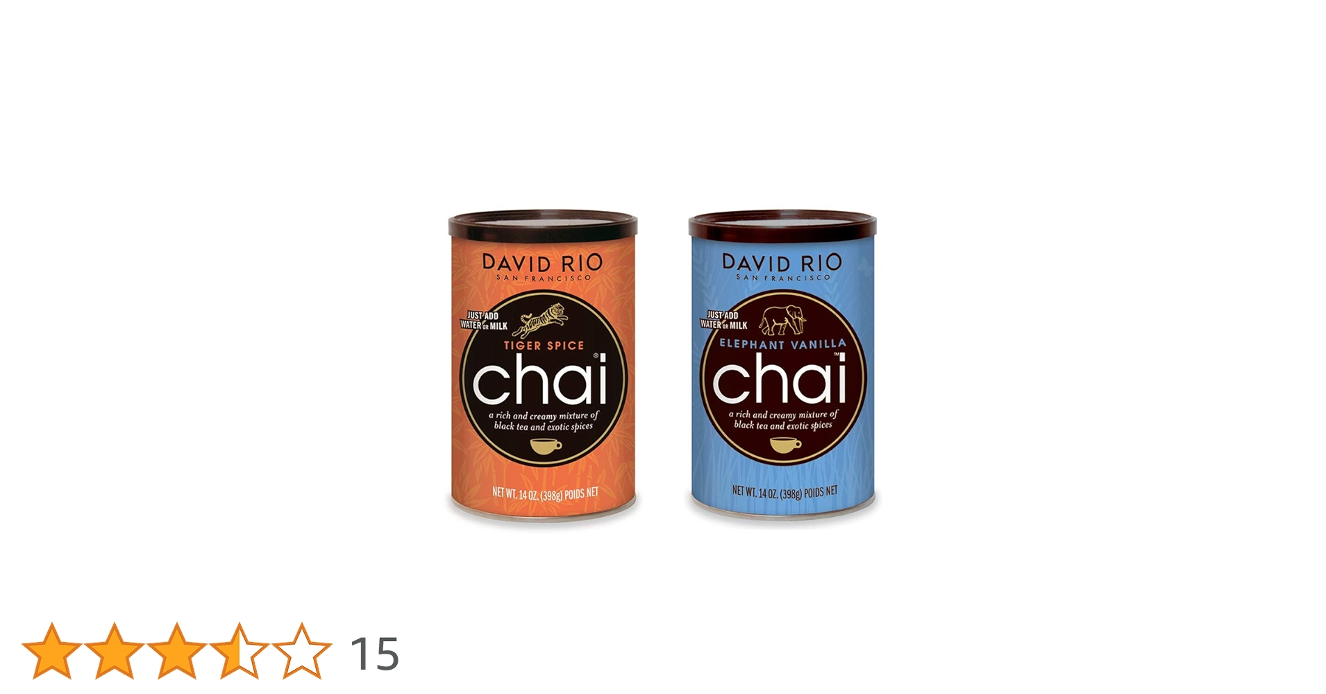 Amazon.co.jp: デビッドリオ チャイティーセット（タイガースパイス