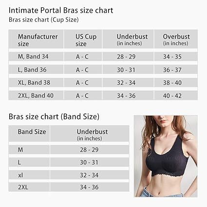 women's bra sizing