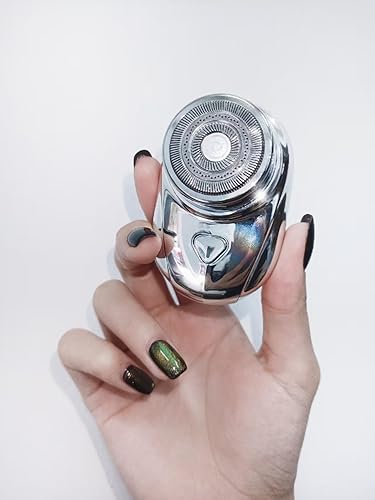 Miniatura 7 de Mini maquinilla de afeitar portátil, maquinilla de afeitar eléctrica impermeable, carga tipo C dura hasta 60 días, afeitadora eléctrica de viaje,