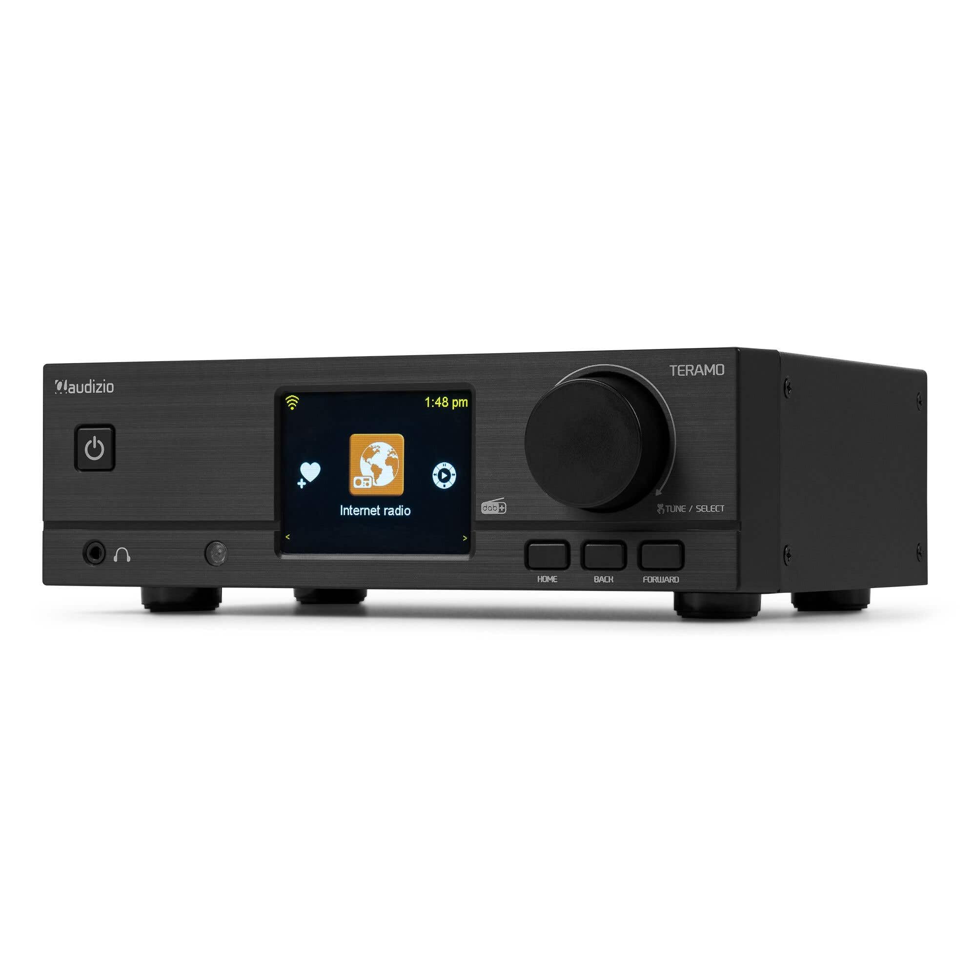 Audizio Teramo Internetradio Adapter mit DAB+ für HiFi Anlage