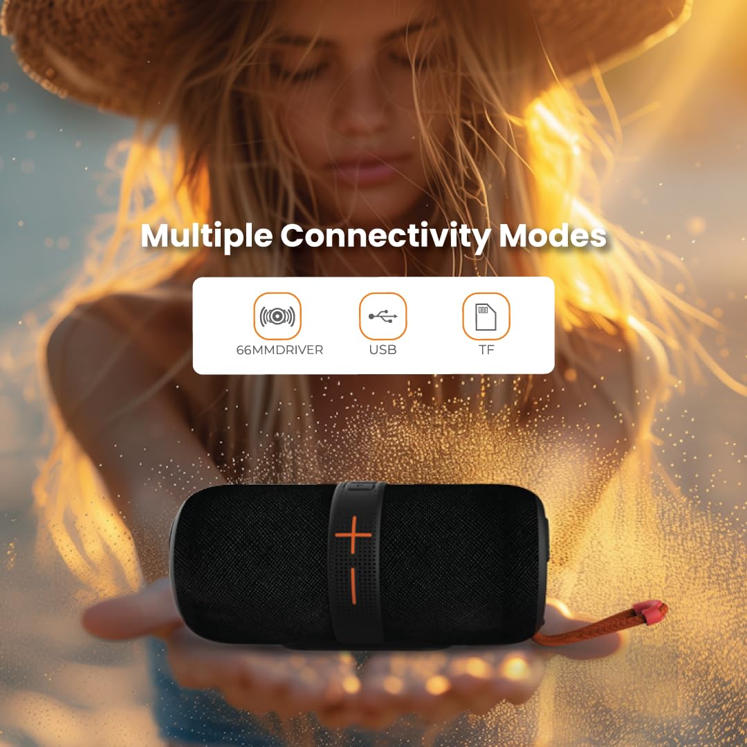JUST CORSECA Sushi Boomer 40W Bluetooth Speaker | Dual 66mm