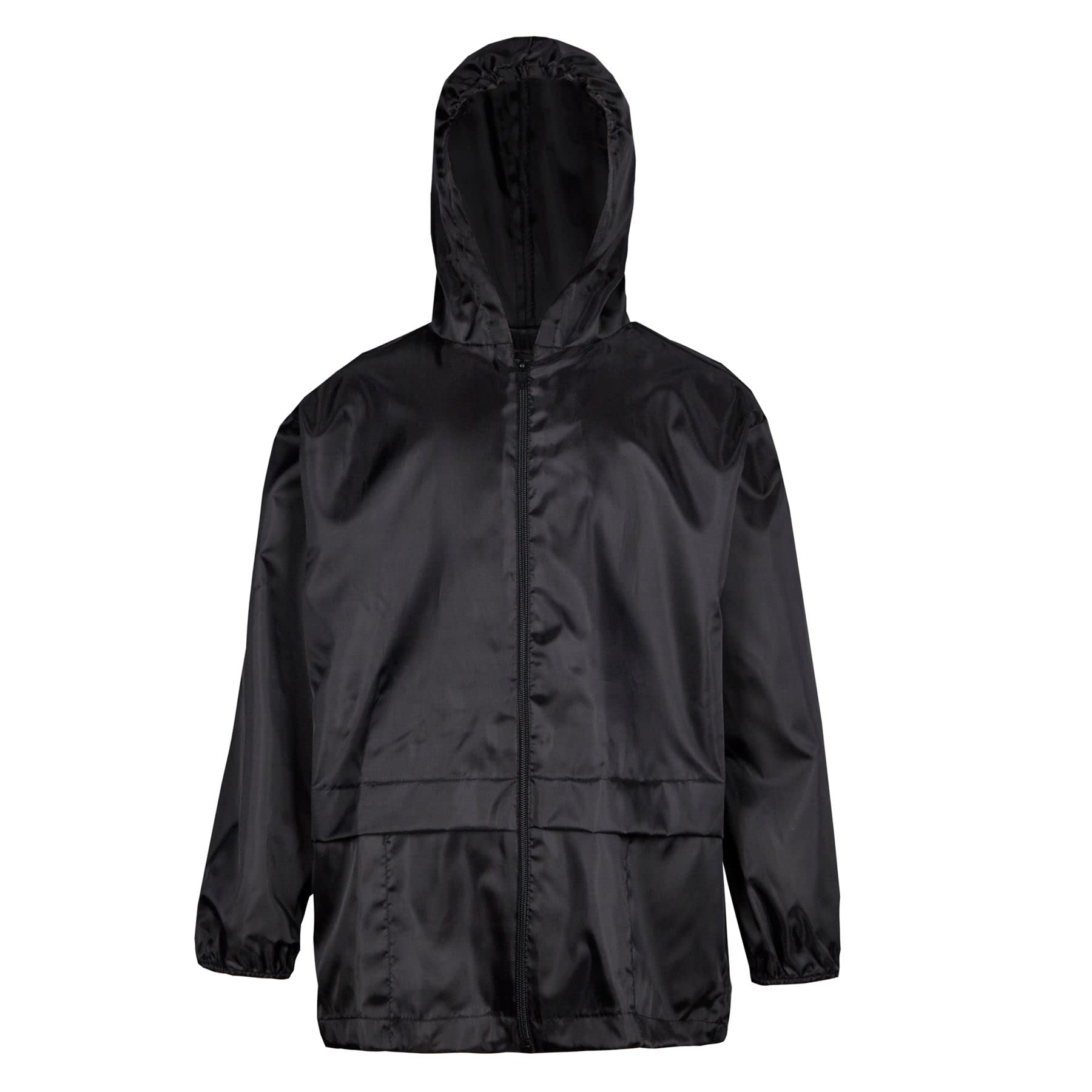 Style It Up Kagouls Veste de pluie à capuche pour enfants – Unisexe garçons et filles – Imperméable, respirant, léger – Pour enfants de 7 à 13 ans