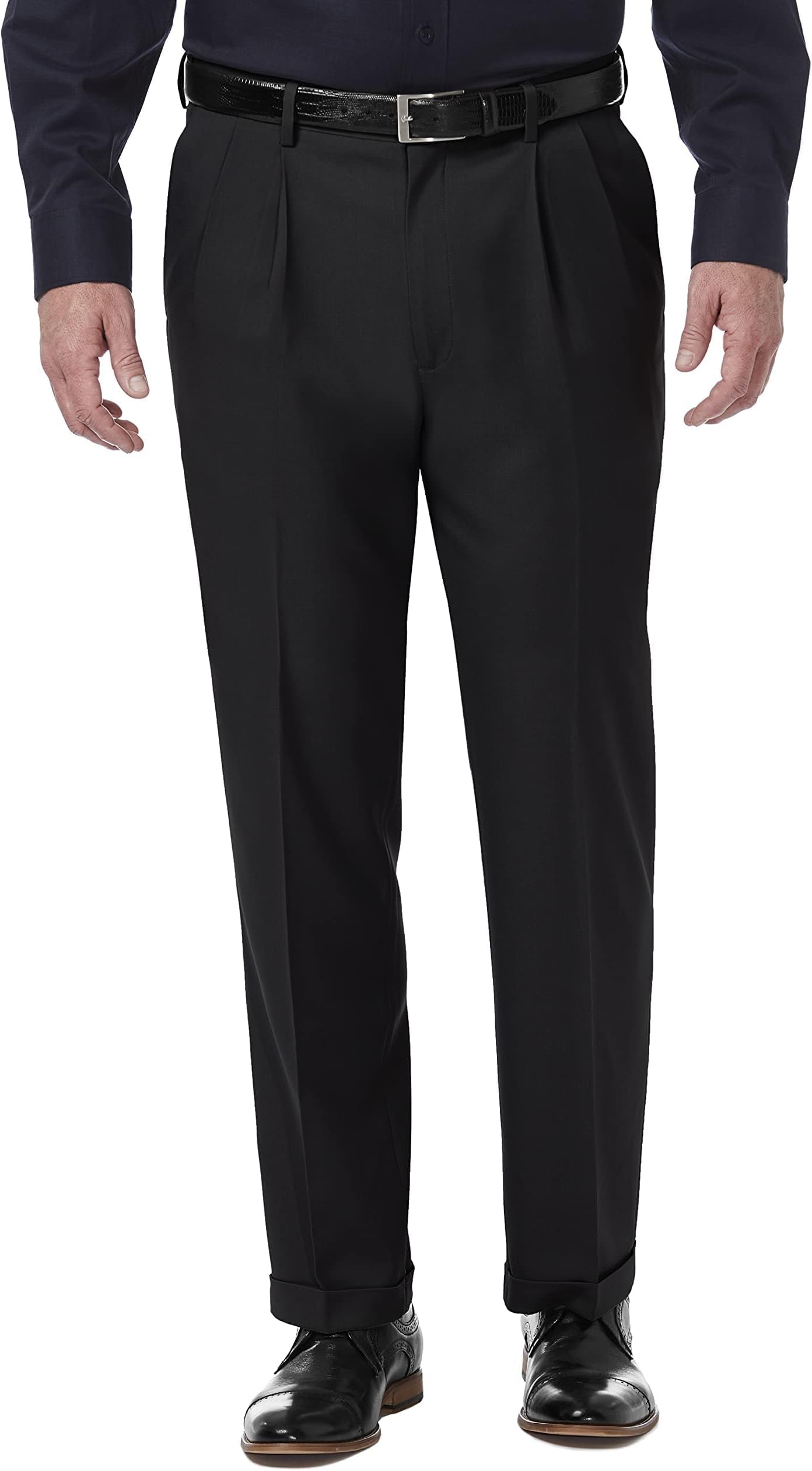 Men's Premium Comfort Classic Fit Pleat Front Pant Reg. and Big & Tall Sizes