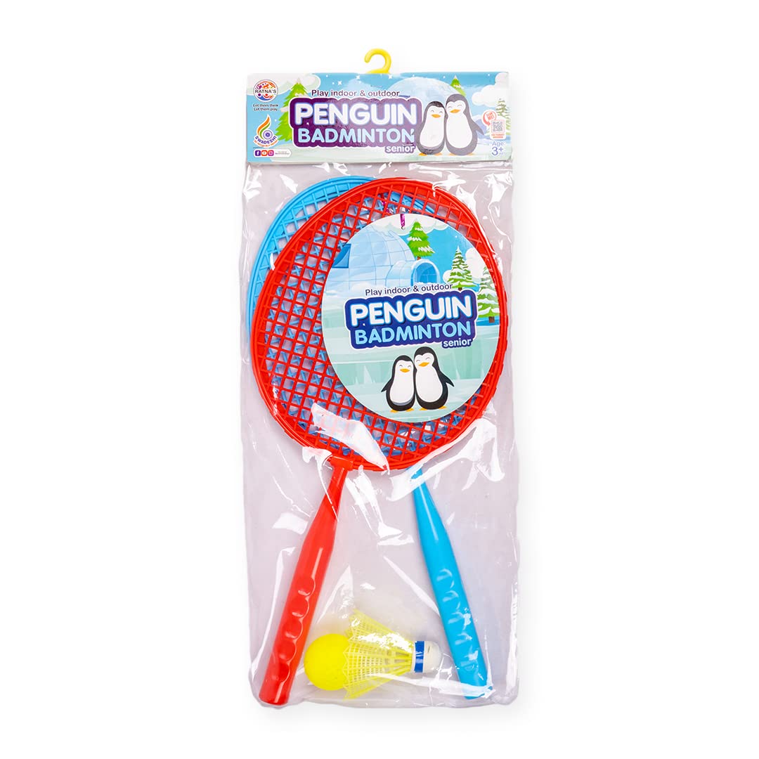 See full amazon price history chart for Ratnas Penguin Badminton Senior Racket 43 cm Indoor & Outdoor Game with 2 Rackets, 1 Shuttlecock & 1 Ball Ratnas Penguin Badminton Senior Racket 43 cm Indoor & Outdoor Game with 2 Rackets, 1 Shuttlecock & 1 Ball (B09SWZRLK3) Amazon Price History, Amazon Price Tracker