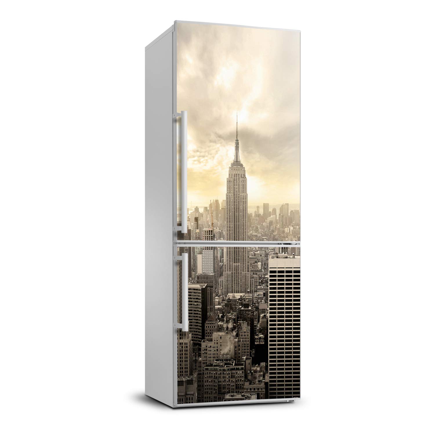 Pegatinas de cocina Manhattan para decorar tu frigorífico