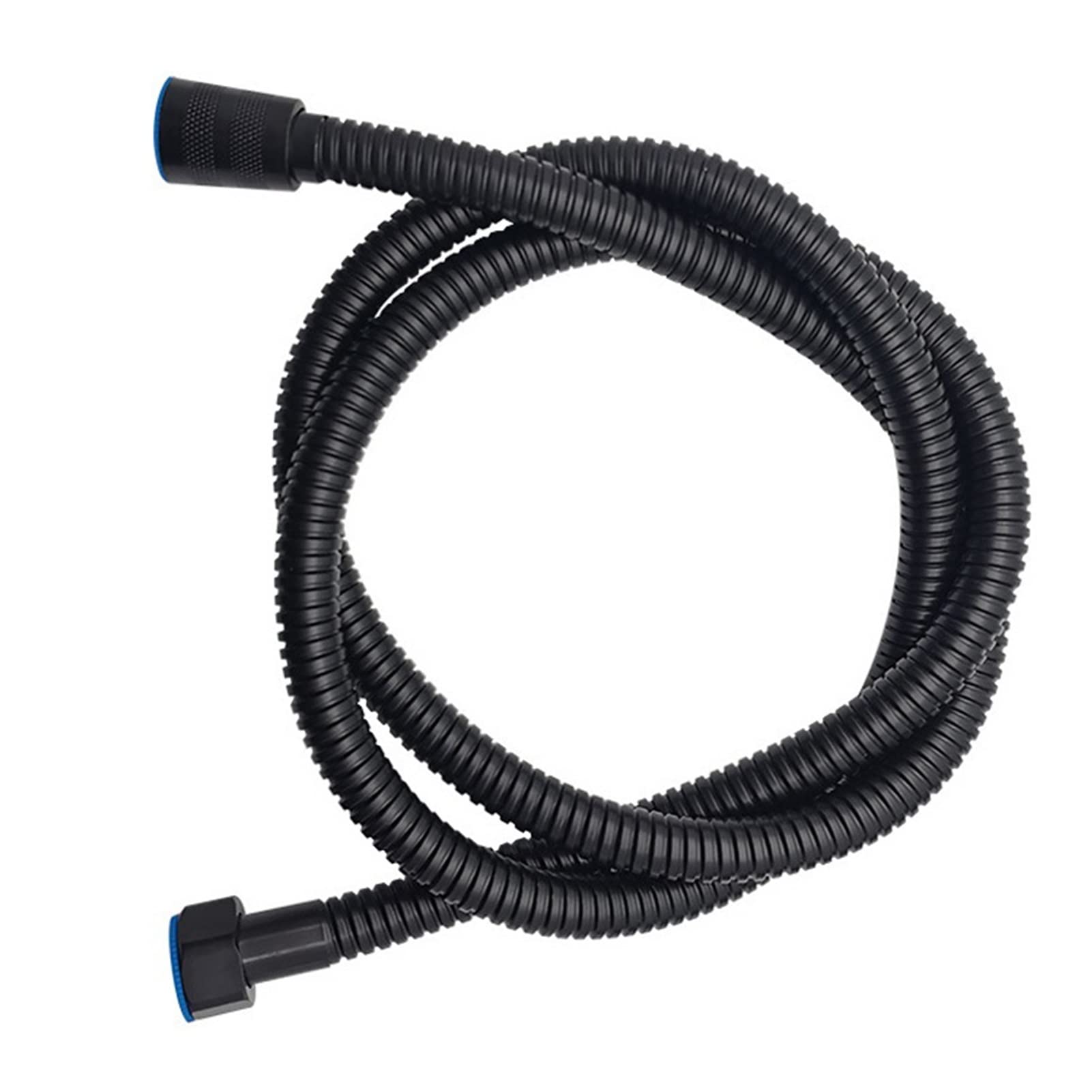 Manguera de cabezal de ducha de acero inoxidable negro de 1,5 M, reemplazo de accesorios de manguera de ducha de mano for baño, interfaz general G1/2.