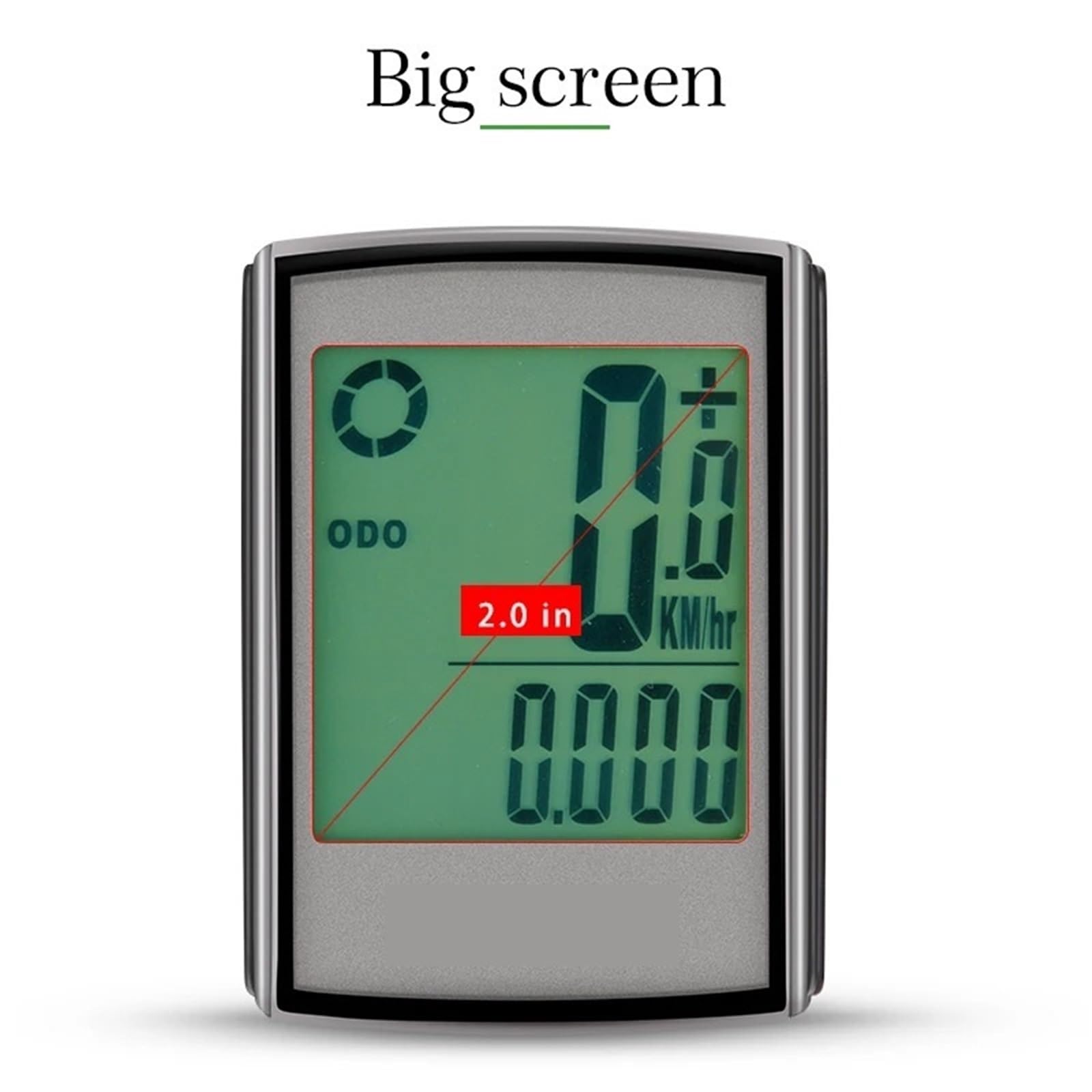 Pantalla para Ebike, Ordenador De Bicicleta LCD Retroiluminación Cronómetro