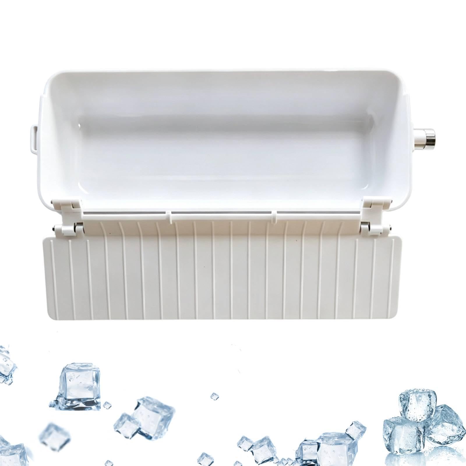 Bandeja de Repuesto para Fabricadora de Hielo Bandeja Giratoria Cubitera Depósito de Hielo Accesorio de Sustitución Mantenimiento Sencillo PP Compacto