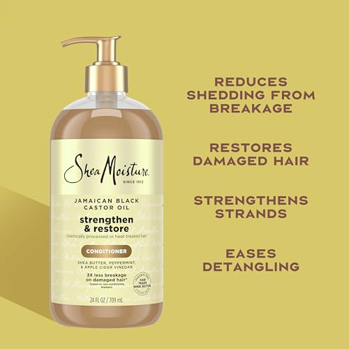 Shea Moisture Jamaican Black Castor Oil Conditioner for Curly Hair 24oz - image 4