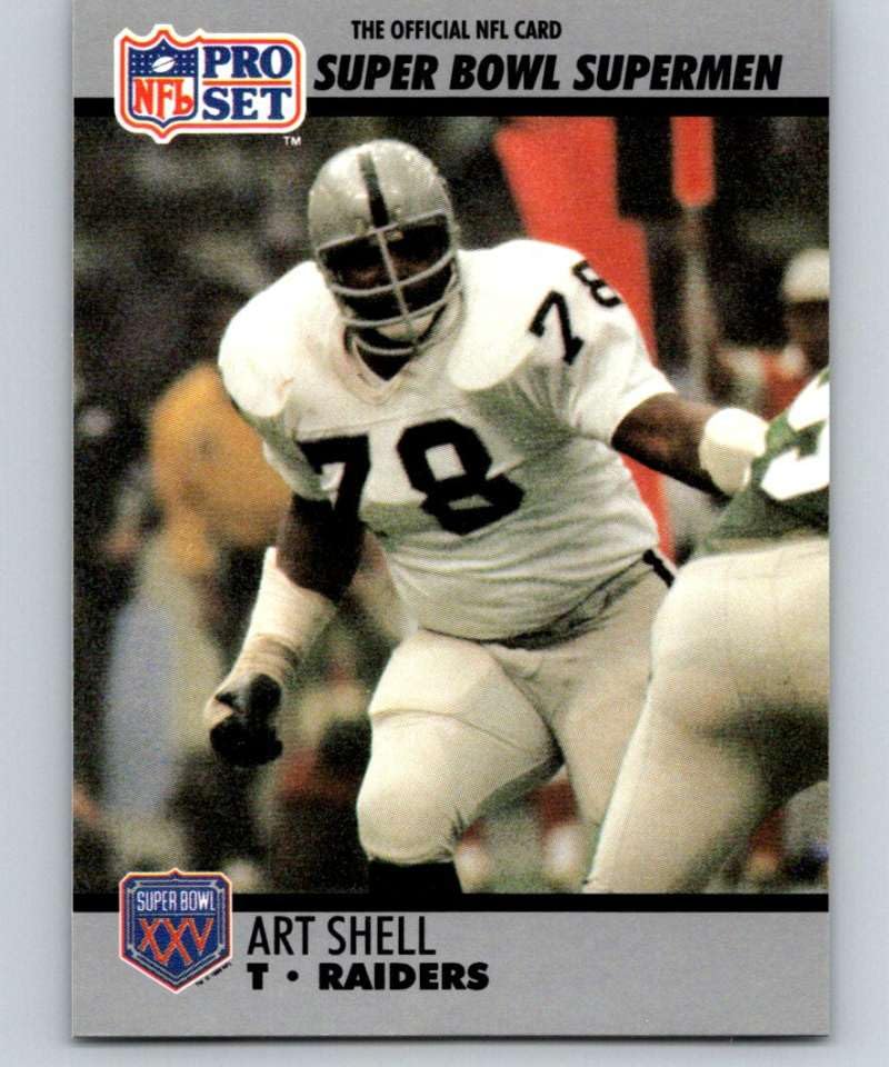 Amazon.com: 1990 Pro Set NFL Football Super Bowl 160#60 Art Shell
