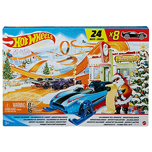 Hot Wheels Calendario dell'Avvento