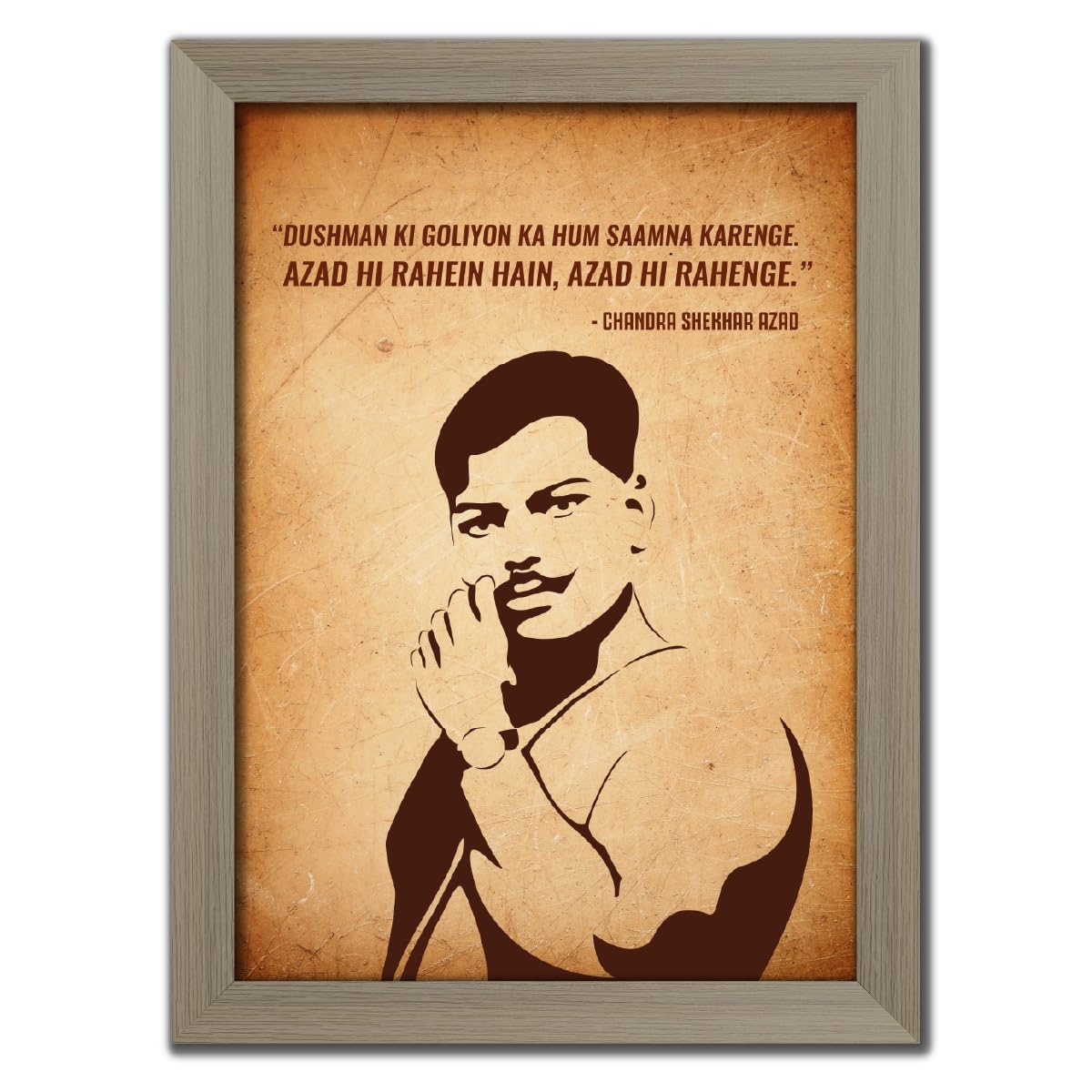 Bhagat Singh Poster - Inspirational Wall Art -23 Bhagat Singh Poster - Inspirational Wall Art -23