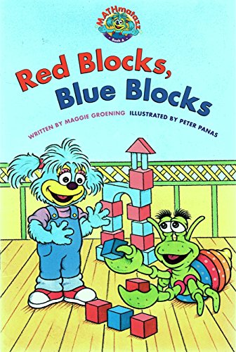Red Blocks, Blue Blocks (MATHmatazz Book A) 0201317427 Book Cover
