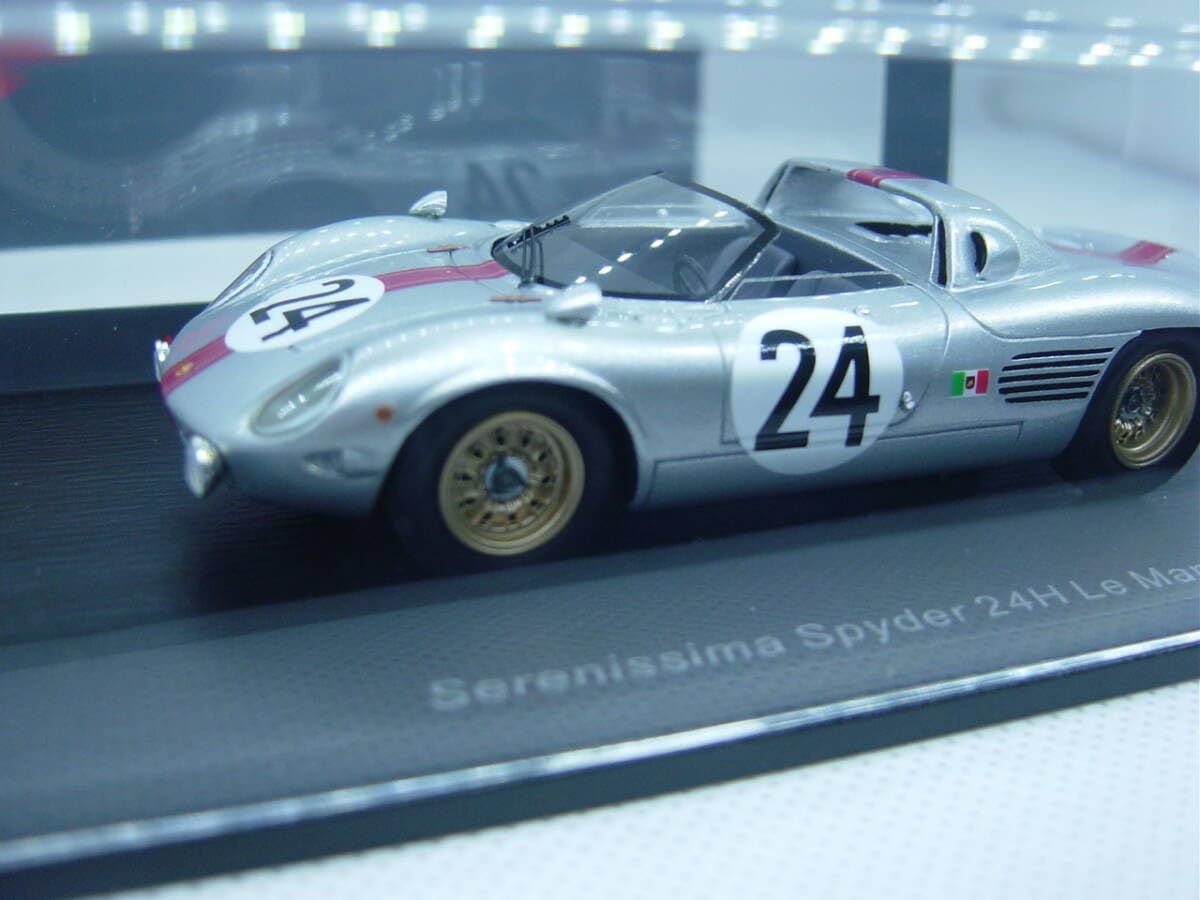 MRコレクション 1/43 ASA フェラリーナ　ル・マン1966　NO.61 Amazon | spark 1/43 Serenissima Spyder 24H Le Mans 1966#24 J-C