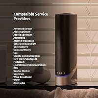 Vista 7 de ARRIS (G54) - Combo de enrutador de módem por cable - Fast DOCSIS 3.1 Multi-Gigabit y BE 18000 WiFi 7 Comcast Xfinity, Cox, Spectrum Quad-Band 1