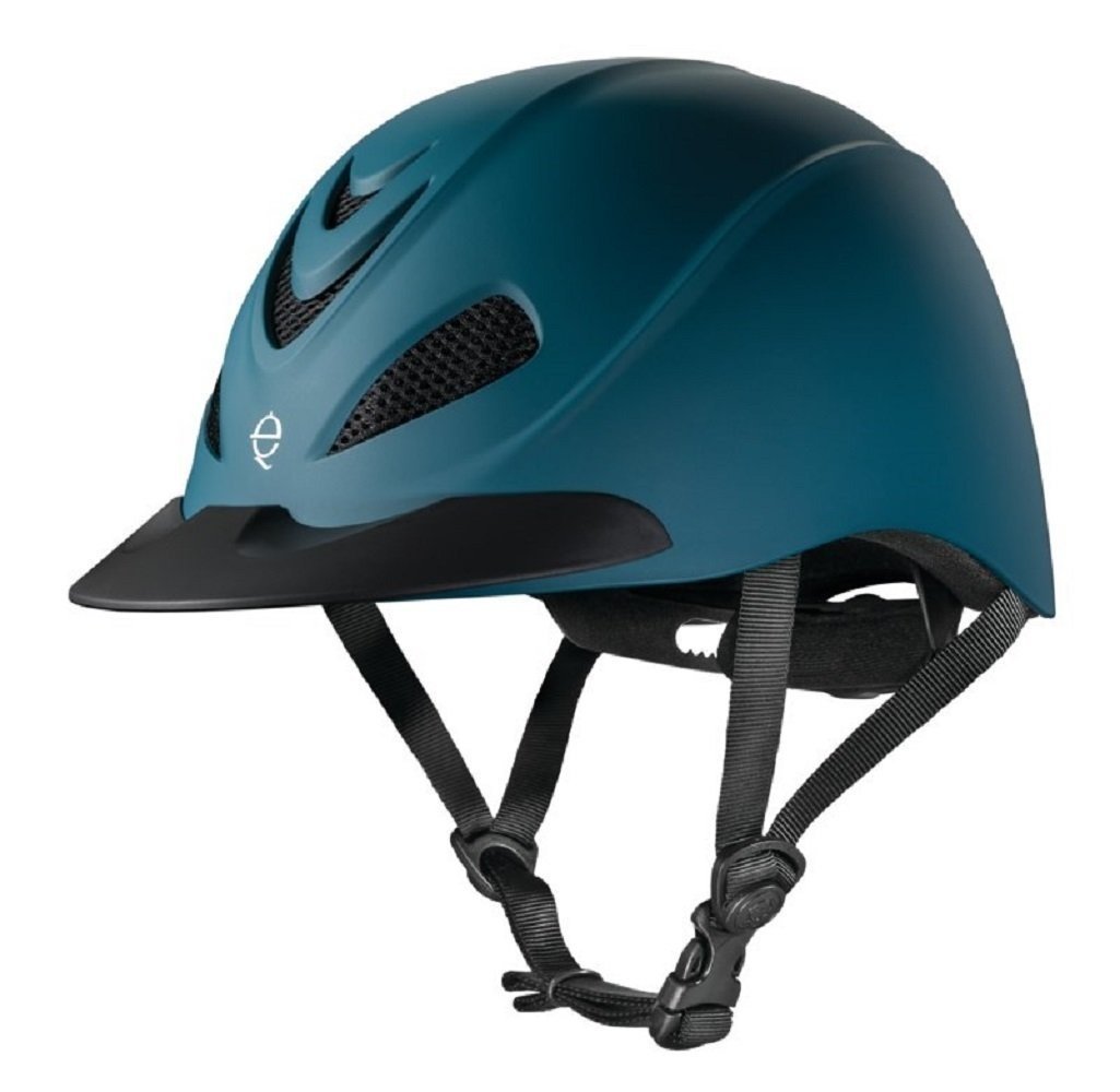 TroxelLiberty Bluestone Duratec Horse Riding Helmet Low Profile Adjustable (Small)