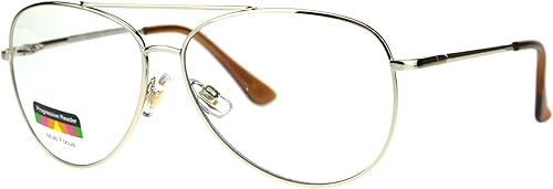 Los vidrios progresivos de lectura multi del foco 3 poderes en 1 aviador del metal del lector