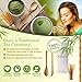 Matcha Whisk Set Bamboo - Included Whisk (Chasen), Scoop (Chashaku), Spoon Traditional Handmade Starter Kit - Easy Turns Organic Green Powder Into Ceremonial Matcha Tea, Japanese Tea Ceremony