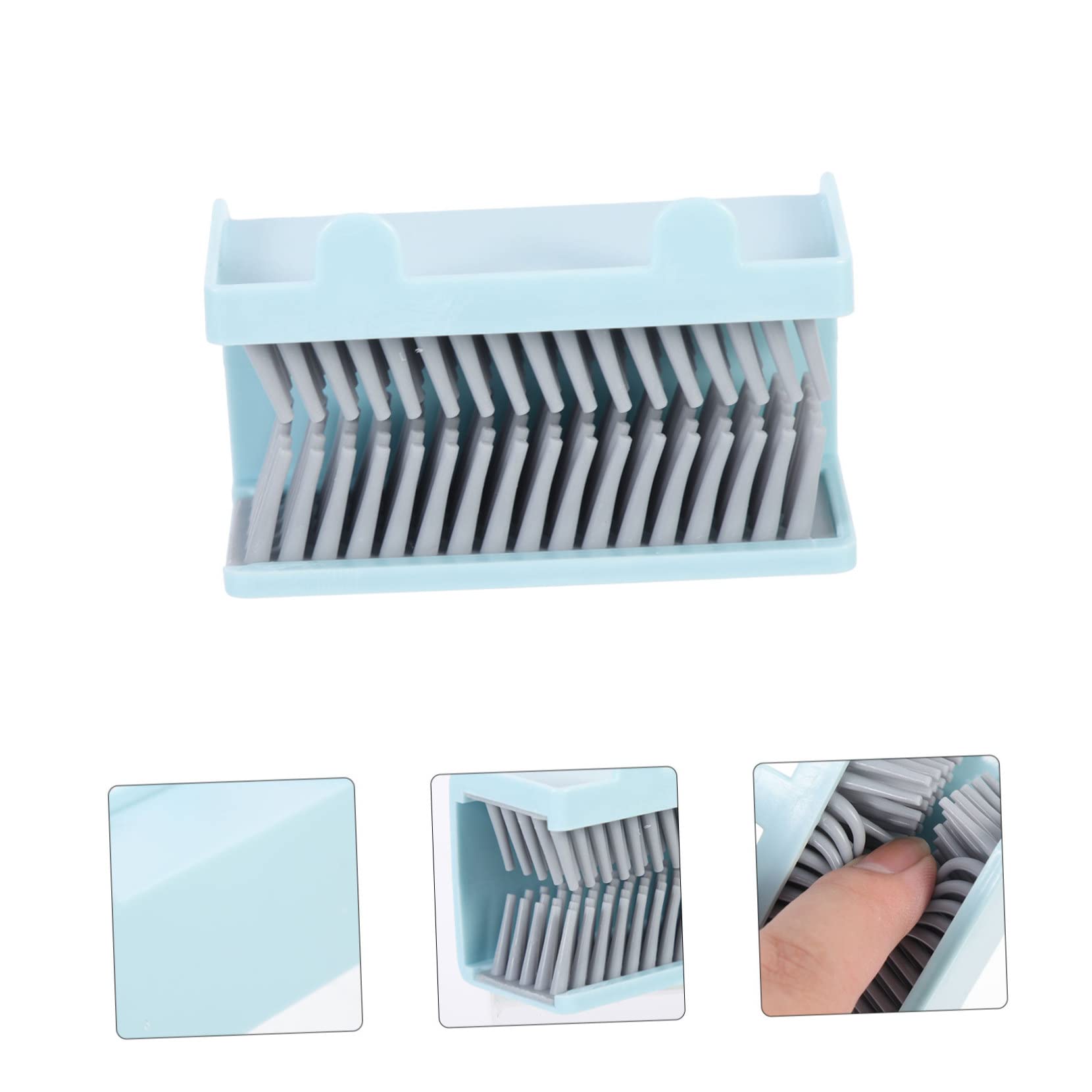 Angoily 4piezas Colector De Pelo para Ducha Atrapa Cabello para Pared Reutilizable y De Instalar Accesorio Compatible Superficies Orejas