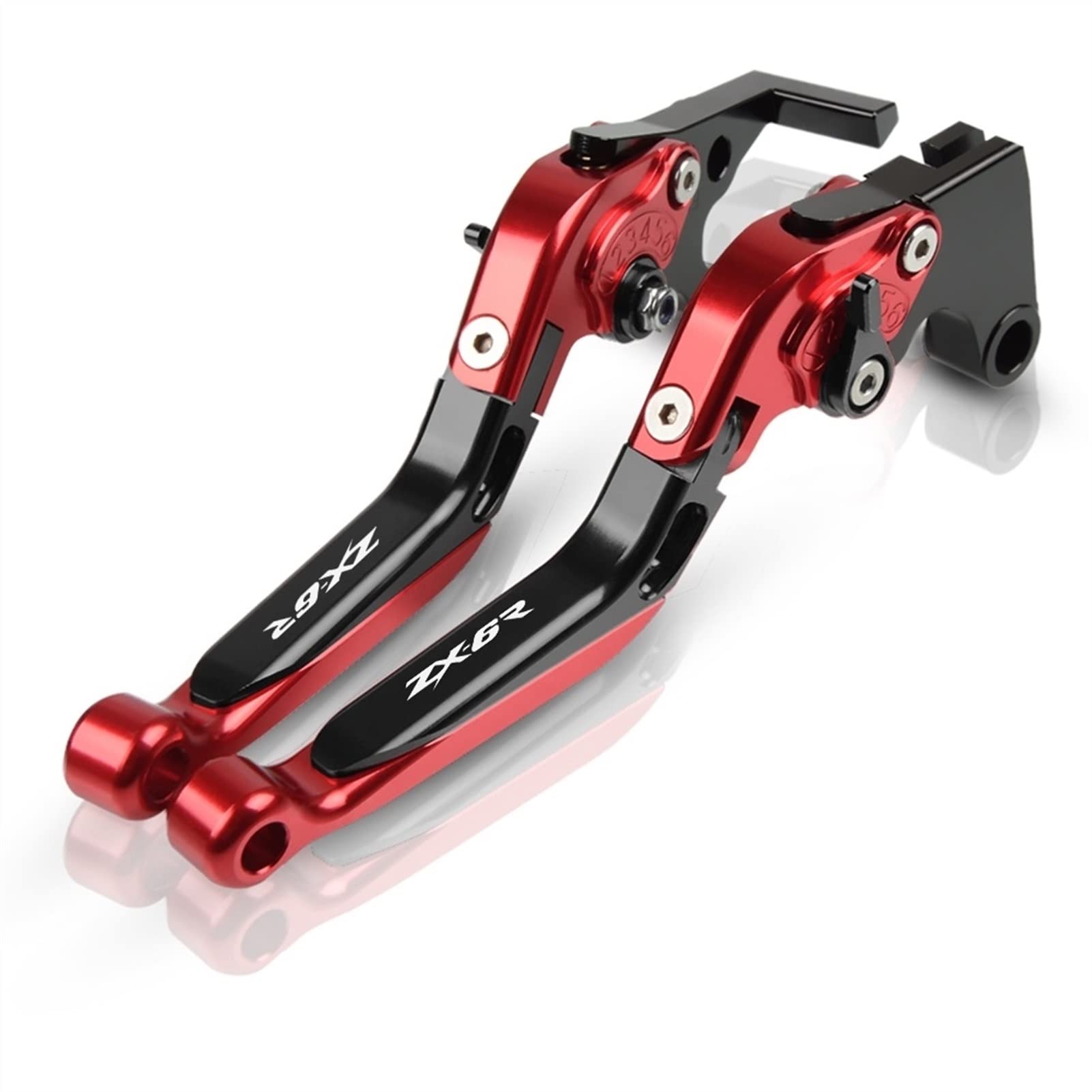 Palancas de Freno y Embrague Puños motocicleta Para KAWASAKI ZX6R Palancas de Freno y Embrague Puños motocicleta Para KAWASAKI ZX6R
