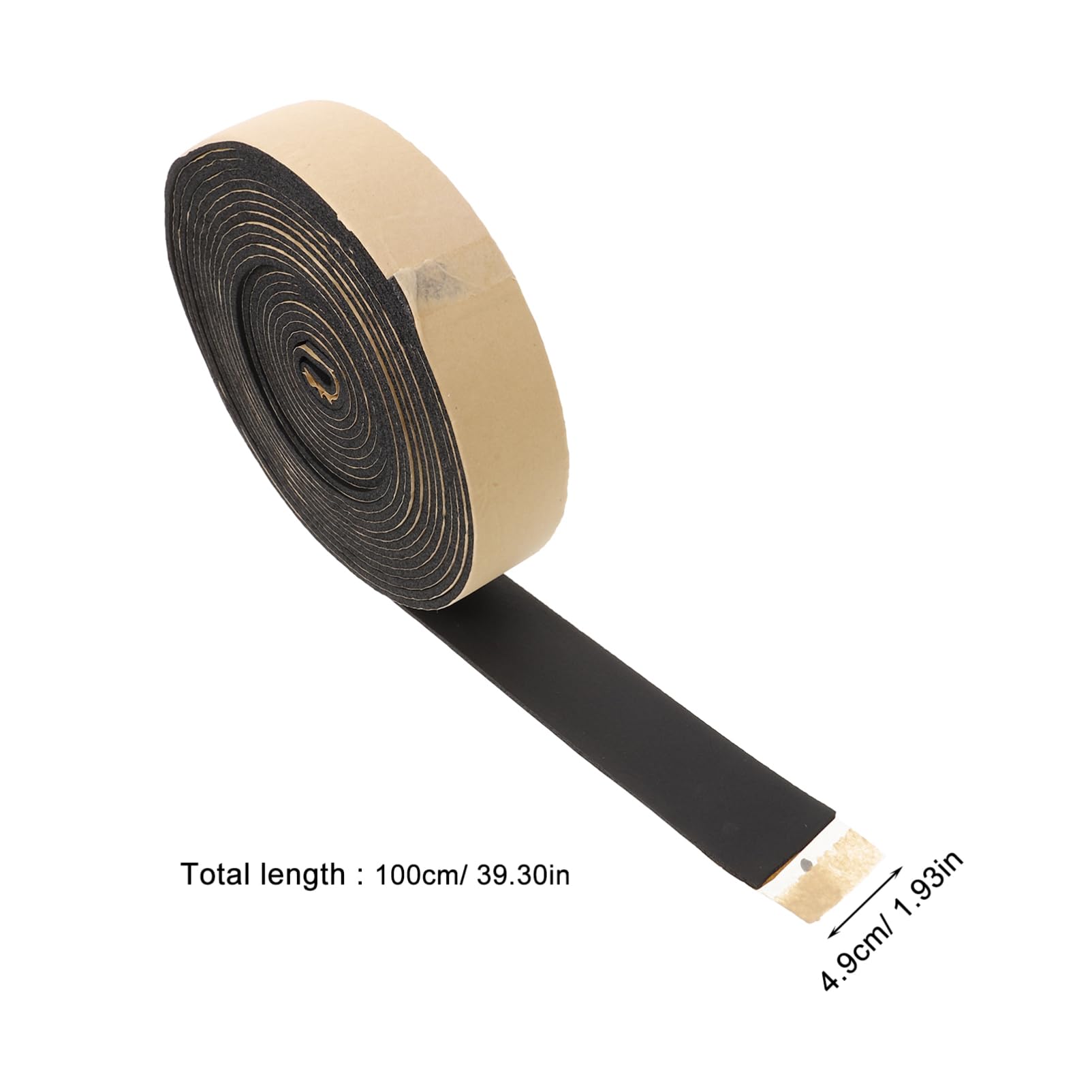 Amosfun Convenient Windproof Draft Stopper Strip for Under Door Gaps Noise Blocker and Insulation Durable Sponge Design for Home Use