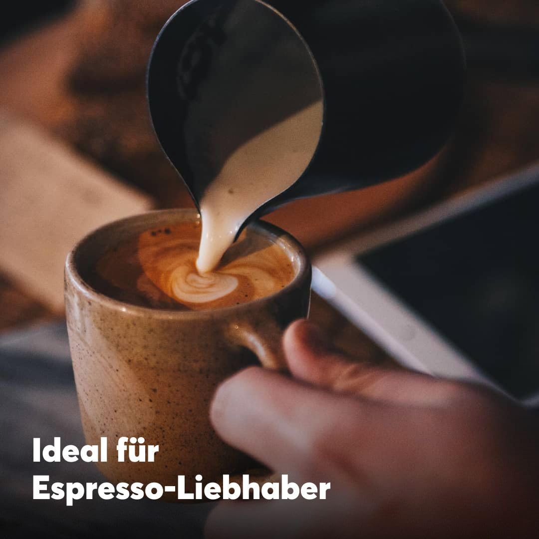 No Coffee® – No Espresso Premium Bio Espresso Bohnen entkoffeiniert (500g) | Entkoffeiniert mit Wasser | Koffeinfrei, schmeckt aber wie dein Lieblingskaffee | Kaffeebohnen koffeinfrei