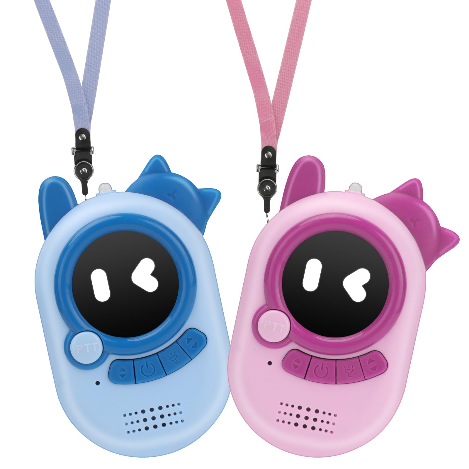M300 Walkie-Talkie Bambini Trasmette A una Distanza,Carino Walki Tolkie Portatile,Regali Ricetrasmittenti Che Piacciono sia ai Ragazzi che Alle Ragazze,Regalo Bimba 3/4/5/6/7/8/9/10/11/12 Anni