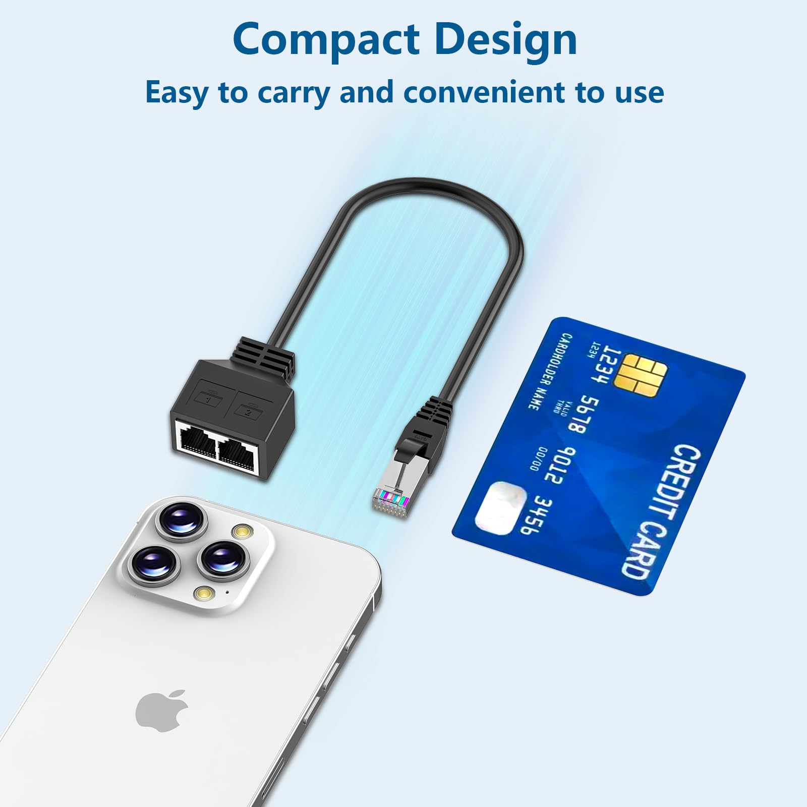 Amazon.co.jp: RJ45 オス1 - メス2 x LANスプリッターネットワーク