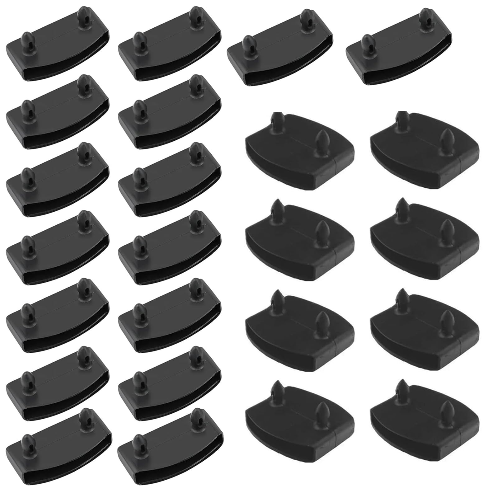 24 Pezzi Supporti Rete A Doghe - Doghe Ricambio Per Letti E Divani - Foto 8