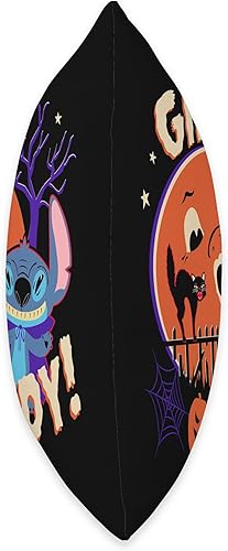 Miniatura 2 de Disney Stitch Gimme Candy Spooky - Cojín para Halloween, 18.0 x 18.0in, multicolor