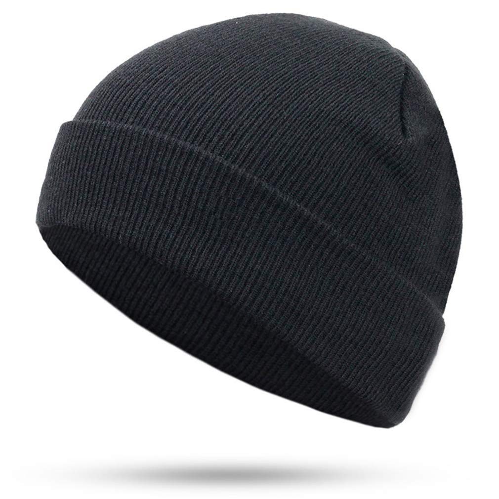 Ulalaza Women's Style3-7 Knit Skull Stocking Cap Winter Beanie Hats Baggy Slouchy Beanie Hat For Men