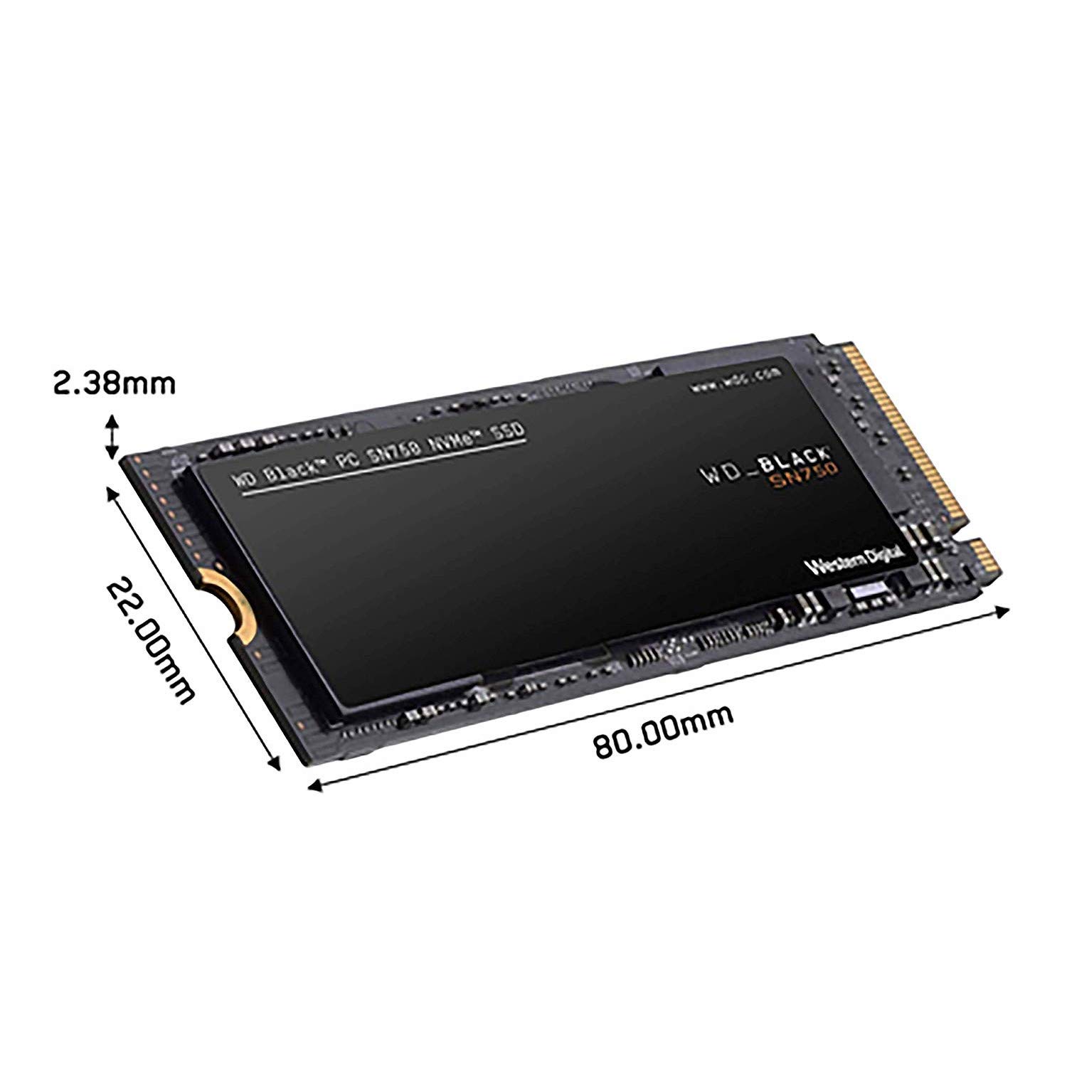Western Digital Black SN750 500GB NVMe Internal Gaming SSD - Gen3