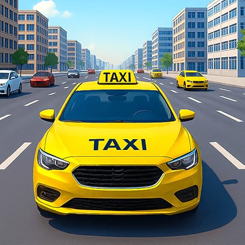 Taxi Driving 3D Game - Taxi Driving, Traffic Car Simulator & Parking Games