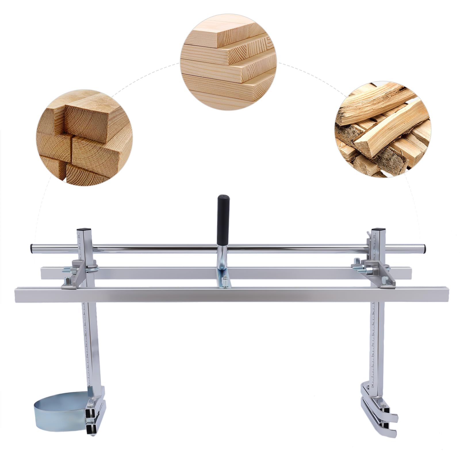 Mobilny mechanizm piły łańcuchowej, uchwyt 35-91 cm, lekka pilarka łańcuchowa, akcesoria do piły łańcuchowej, poszycia, frezowania, narzędzia do piły łańcuchowej