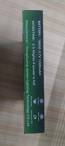 Miniatura 11 de Tira de luces LED solares para exteriores, 16.4 pies, 280 LED IP67, tira LED impermeable, funciona con energía solar, luces LED que cambian de color